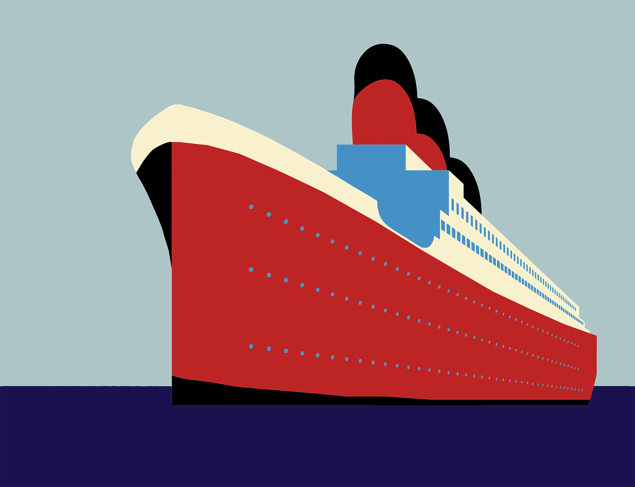 Das Bild eines Kreuzfahrtschiffes, welches AIDA Formel 2025 darstellt