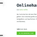 Screenshot des Buches Onlinehandel aus einem Webshop Marketingplan-Stefan-Noffke