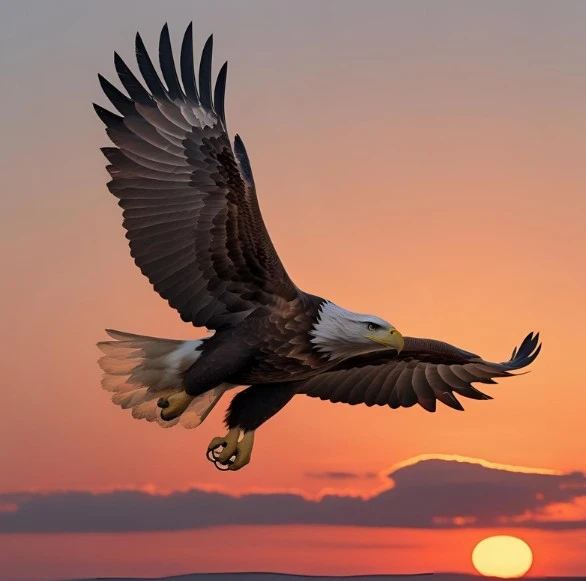 Non-Profit-Marketing - Adler fliegt